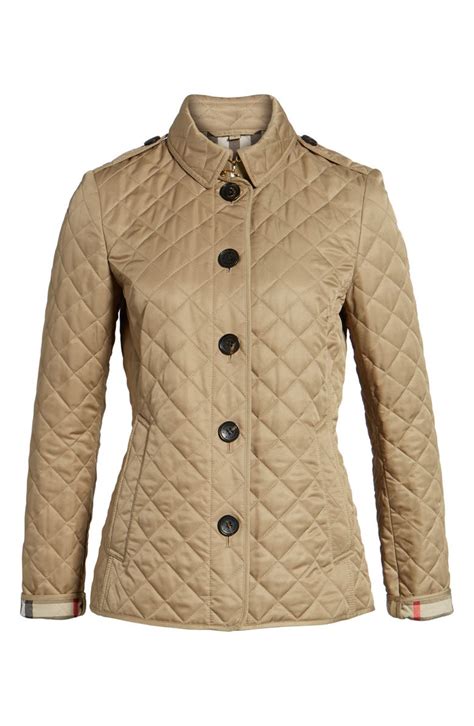 burberry ashurt shearling-trimmed quilted jacket|Burberry Ashurst Quilted Jacket Women .